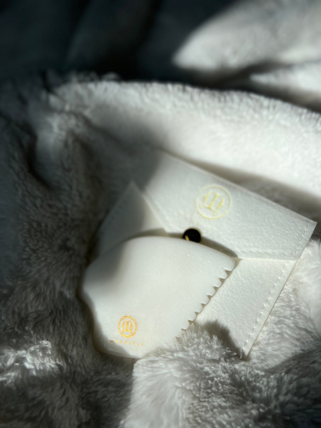 Gua Sha Stone - White Jade